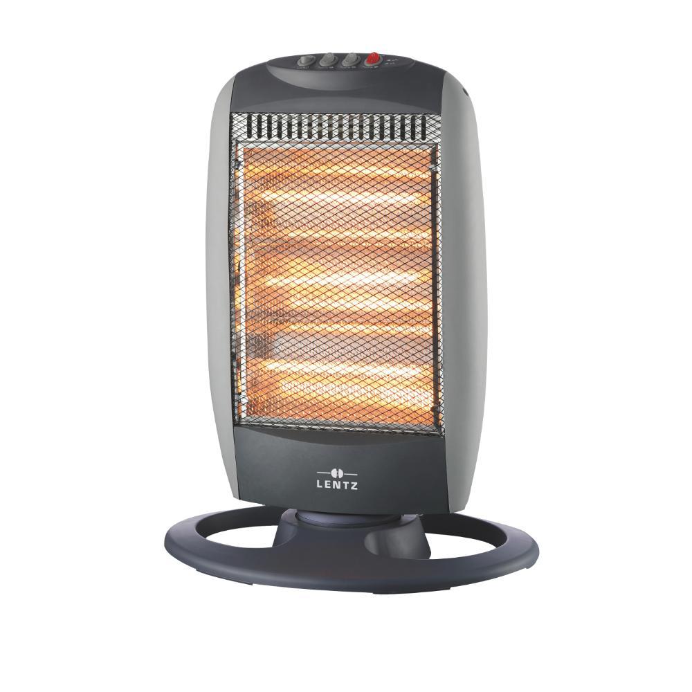 Lentz Halogen Electric Heater 1200w - Black