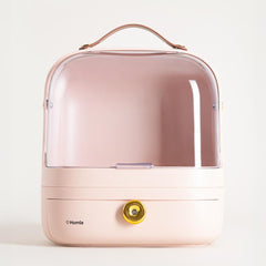 Homla Eleni Cosmetic Chest Organizer 27x18x33cm - Beige