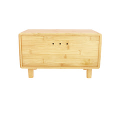 Homla Bread Box Bambou 35x23cm - Black