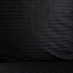 Homla Duvet Agnes 160x200+2*70x80cm - Satin Black