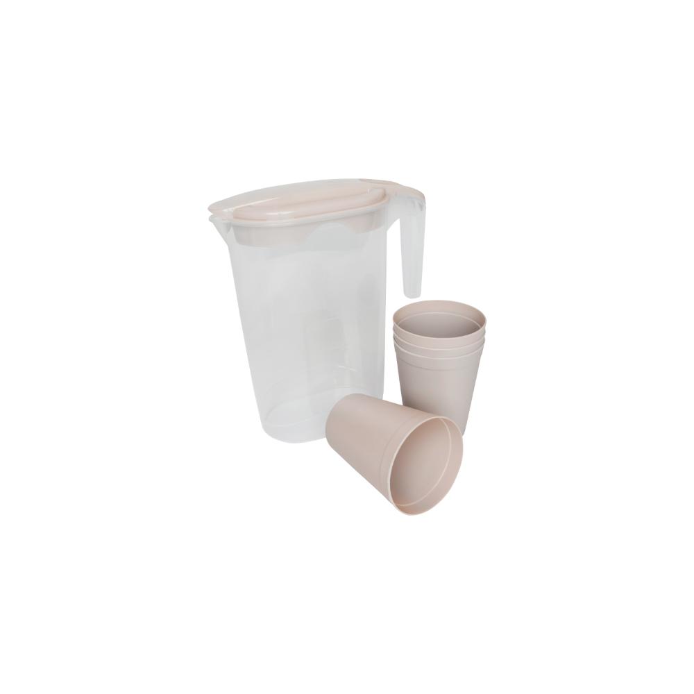 Hatex Michelino Alythia Carafe 5 pcs - Beige
